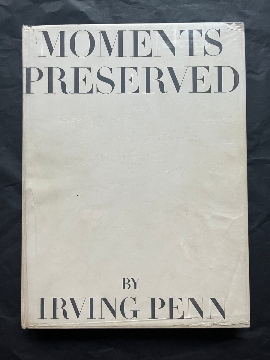 初版本/Moments Preserved Irving Penn Irving Penn - Momenti (Moments Preserved), Domus, 1960, Milano
