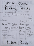 Lukas Panek, Inner, Outer, Paintings, Friends