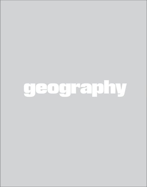 Zora Sicher, Geography *Signed *Pre-order*